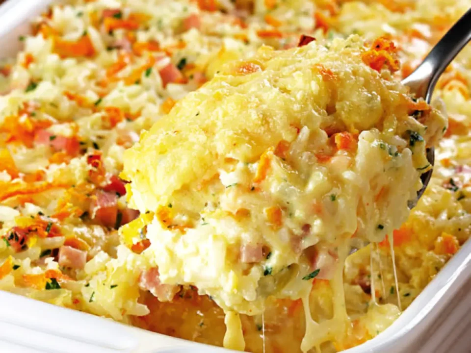 Quando faço esse Arroz de Forno, não sobra nem um grão na travessa!