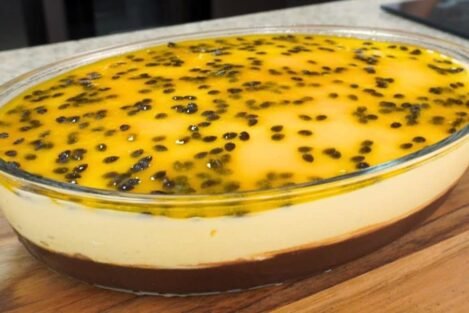 Fiz esse Mousse de Maracujá cremoso e minha sogra me pediu a receita na hora!